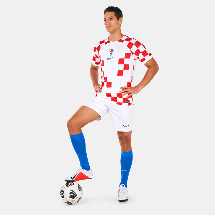 Nike Men's Dri-FIT Croatia Pro Fan Stadium Home Jersey - 2022/23 White Nike Men's Dri-FIT Croatia Pro Fan Stadium Home Jersey - 2022/23 White image number 2