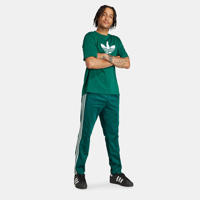 adidas Originals Men's Adicolor Trefoil T-Shirt Green adidas Originals Men's Adicolor Trefoil T-Shirt Green image number 2