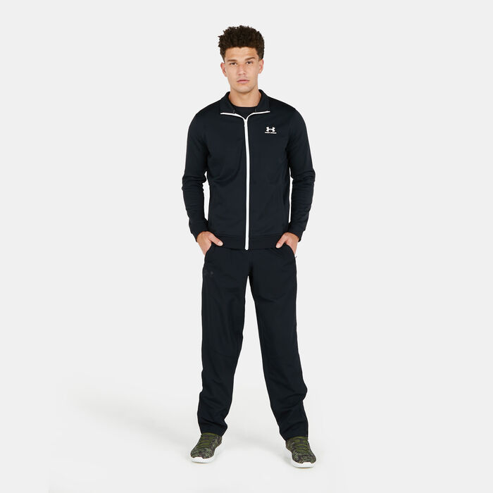 Under Armour Men's UA Sportstyle Tricot Training Jacket Black Under Armour Men's UA Sportstyle Tricot Training Jacket Black image number 2