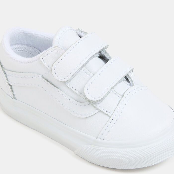 Vans Kids' Old Skool Unisex Shoes (Baby and Toddler) White image number 3