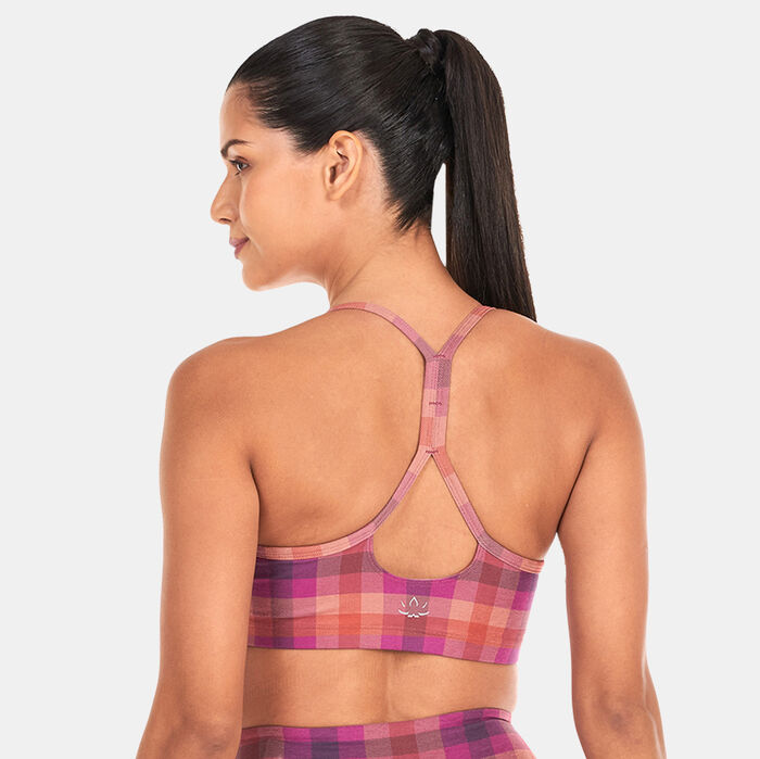 BEYOND YOGA Women's SoftMark Slim Racerback Sports Bra Multi-Color BEYOND YOGA Women's SoftMark Slim Racerback Sports Bra Multi-Color image number 1
