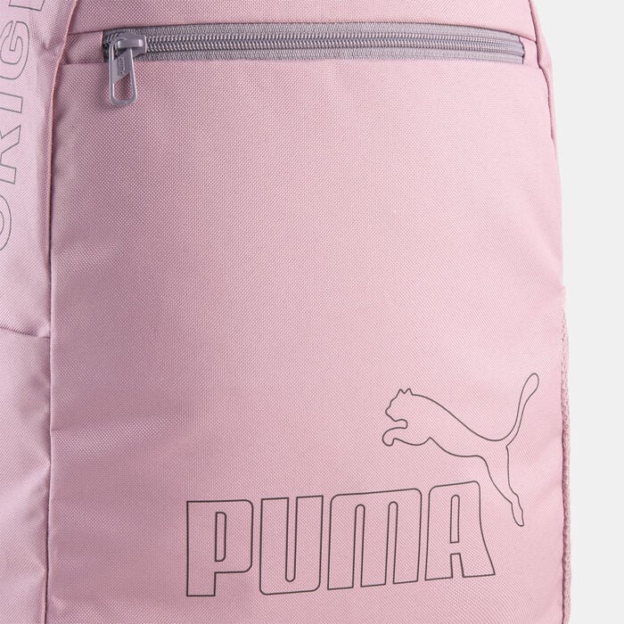 PUMA Kids' Phase Backpack Pink PUMA Kids' Phase Backpack Pink image number 3