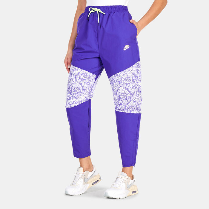Nike Women's Serena Williams Design Crew Woven Pants Purple Nike Women's Serena Williams Design Crew Woven Pants Purple image number 0