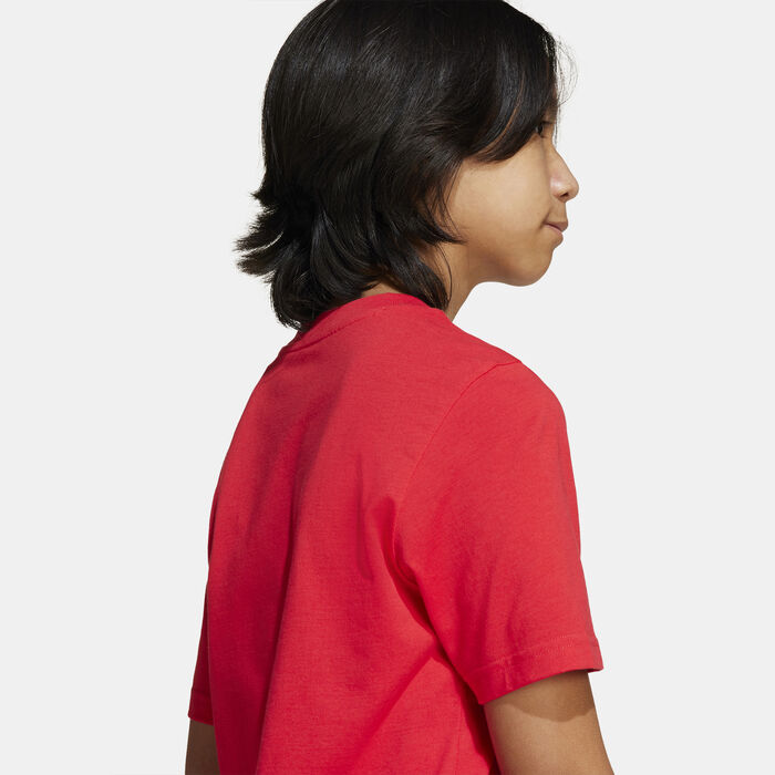adidas Kids' Camo Graphic T-Shirt Red adidas Kids' Camo Graphic T-Shirt Red image number 3