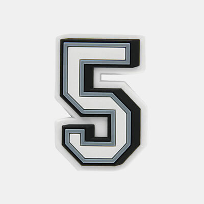 Crocs Number 5 Shoe Charm Multi-Color