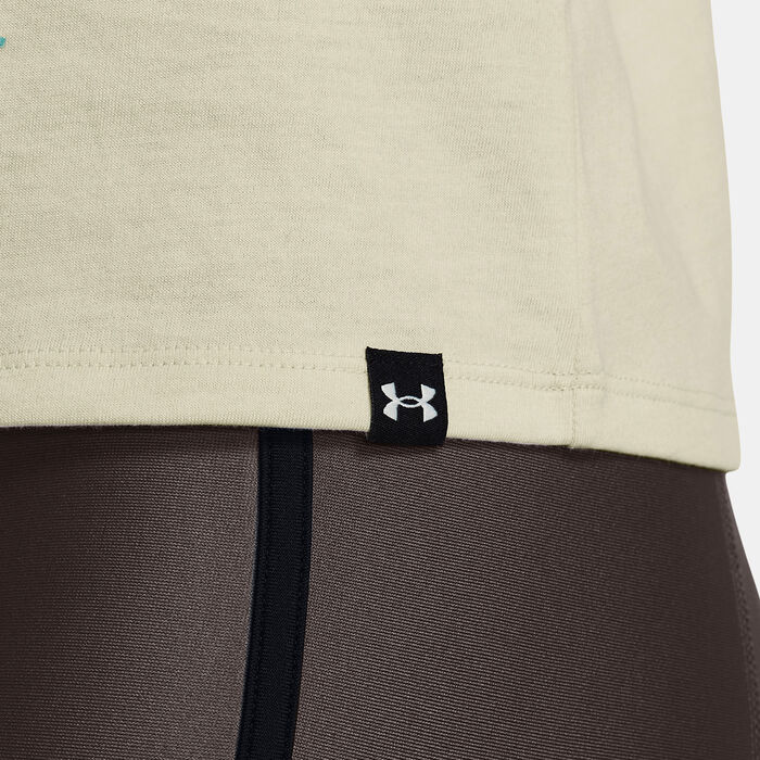 Under Armour Women's Project Rock Balance Tank Top White Under Armour Women's Project Rock Balance Tank Top White image number 2