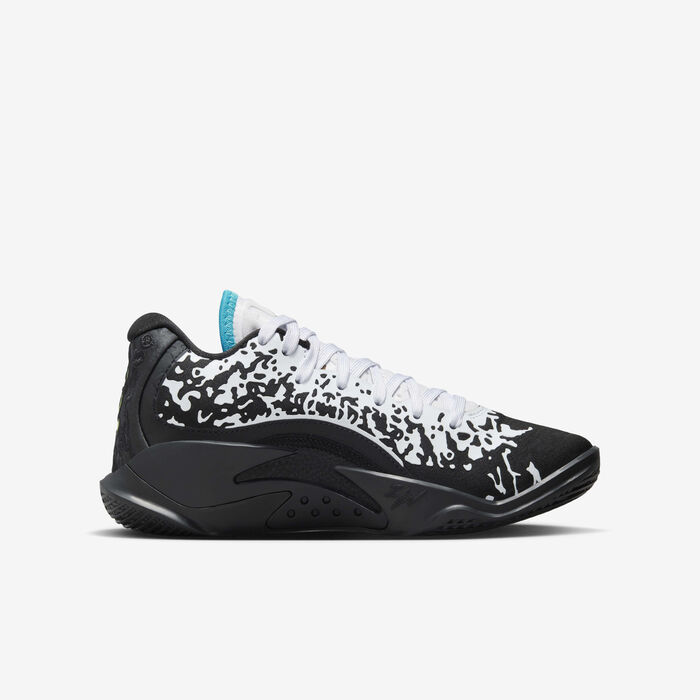 Jordan Kids' Zion 3 Basketball Shoes Black image number 2