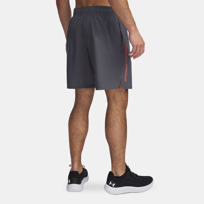 Under Armour Men's Tech Woven Wordmark Training Shorts Grey Under Armour Men's Tech Woven Wordmark Training Shorts Grey image number 1