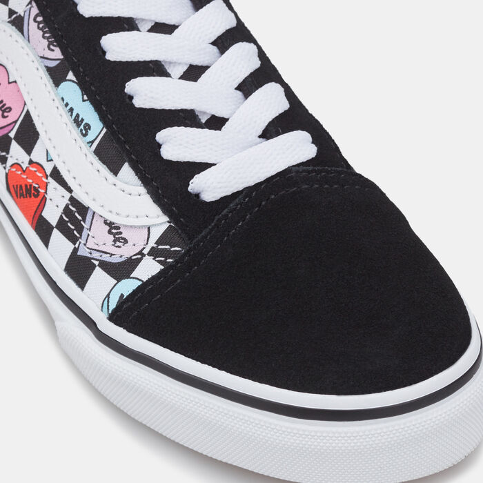 Vans Kids' Candy Hearts Old Skool Unisex Shoe Black Vans Kids' Candy Hearts Old Skool Unisex Shoe Black image number 4