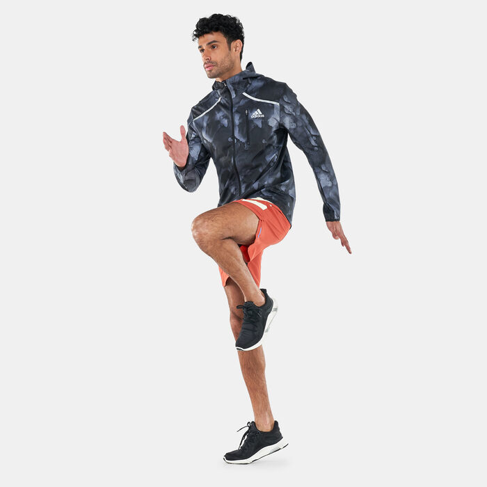adidas Men's Marathon Fast Graphic Jacket Multi-Color adidas Men's Marathon Fast Graphic Jacket Multi-Color image number 2