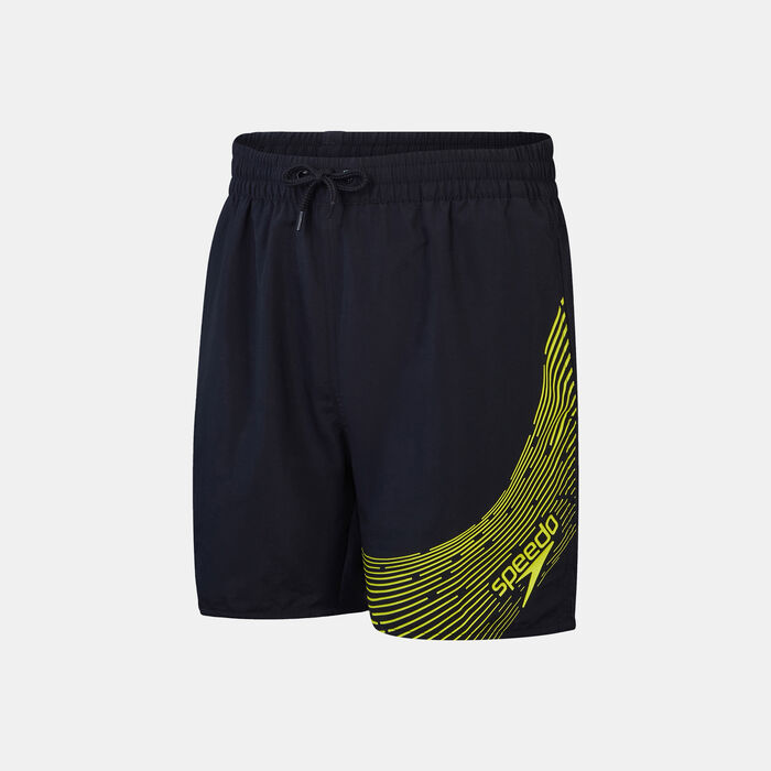 Speedo Kids' Medley Logo Swimming Shorts Black Speedo Kids' Medley Logo Swimming Shorts Black image number 0