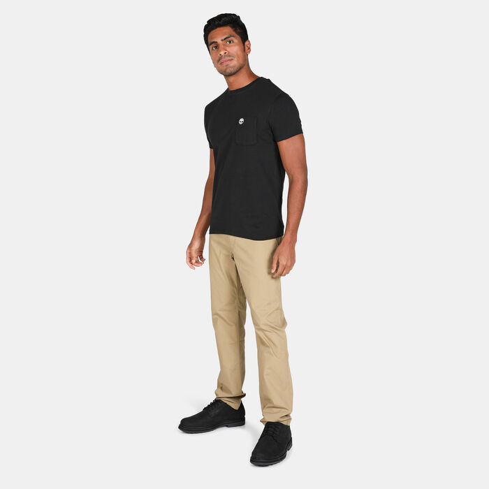 Timberland Men's Dunstan River Pocket T-Shirt Black Timberland Men's Dunstan River Pocket T-Shirt Black image number 2