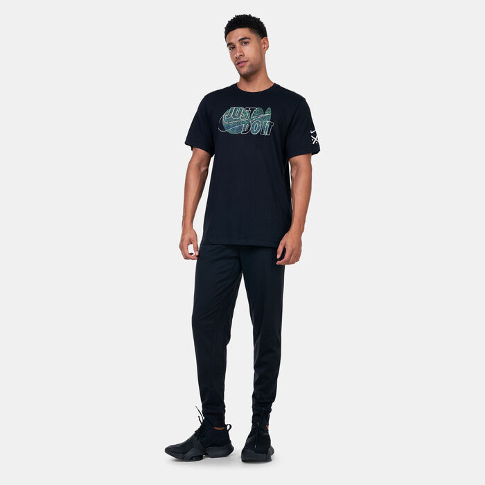 Nike Men's Yoga Dri-FIT Joggers Black image number 2