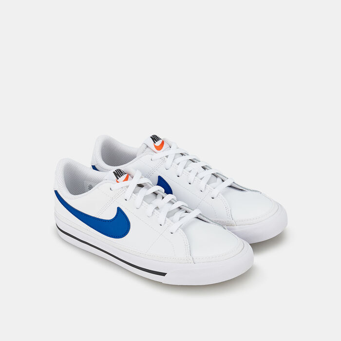 Nike Kids' Court Legacy Shoes White Nike Kids' Court Legacy Shoes White image number 1