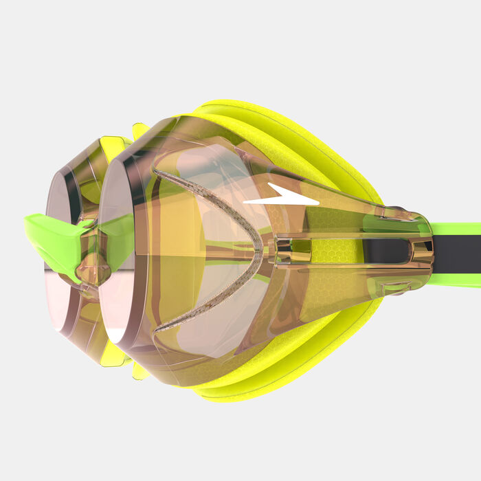 Speedo Vanquisher 3.0 Mirrored Swimming Goggles yellow Speedo Vanquisher 3.0 Mirrored Swimming Goggles yellow image number 2