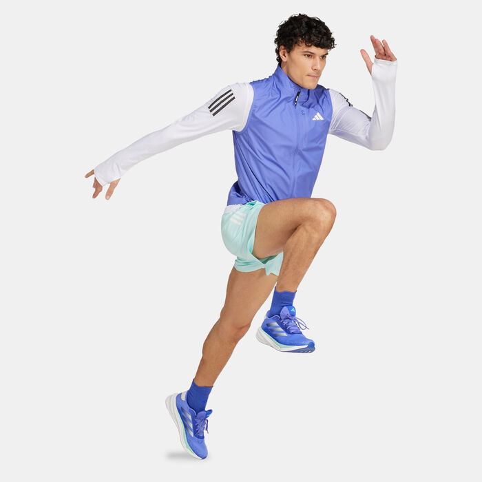 adidas Men's Own the Run Vest Blue adidas Men's Own the Run Vest Blue image number 2