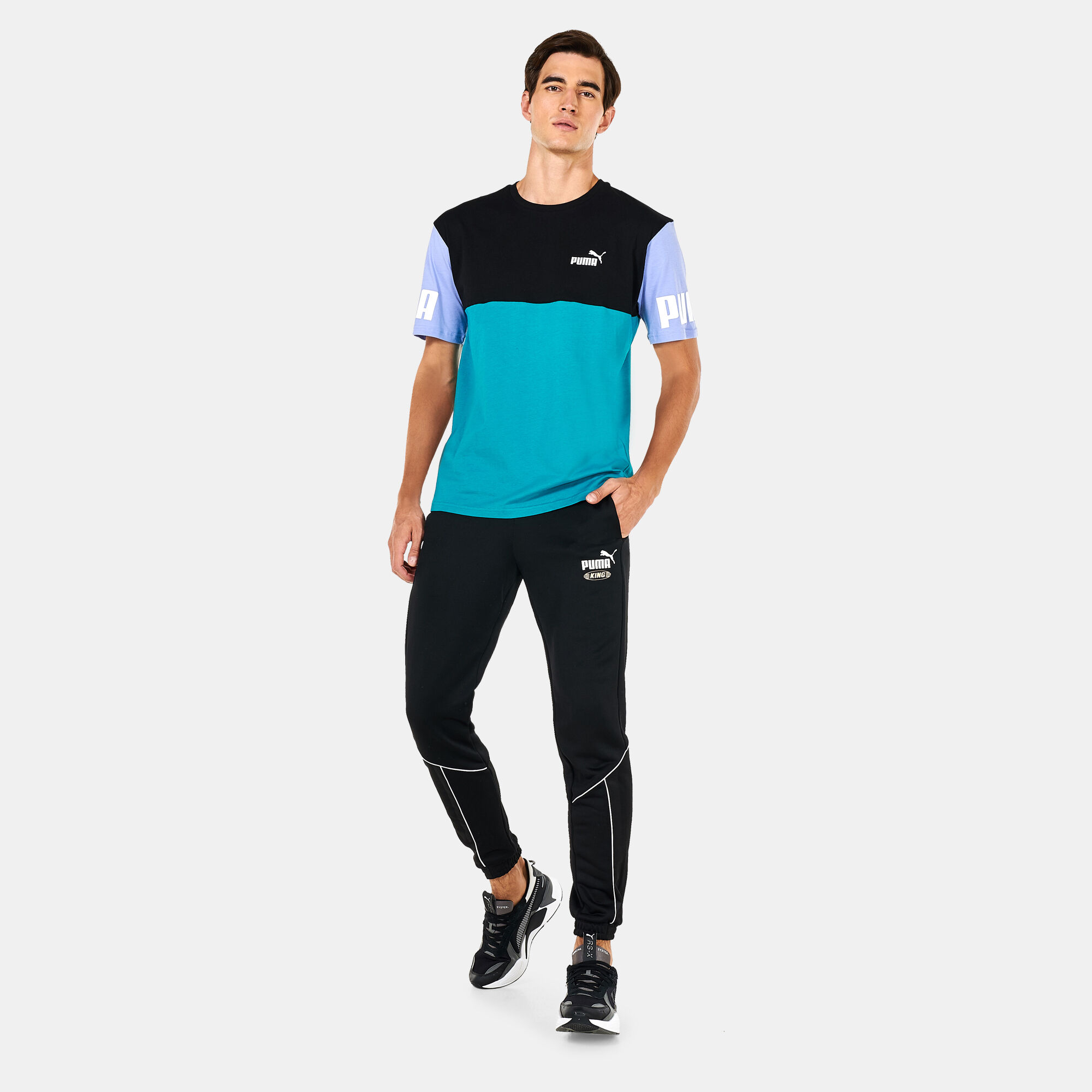 Puma men's tricot track pant best sale