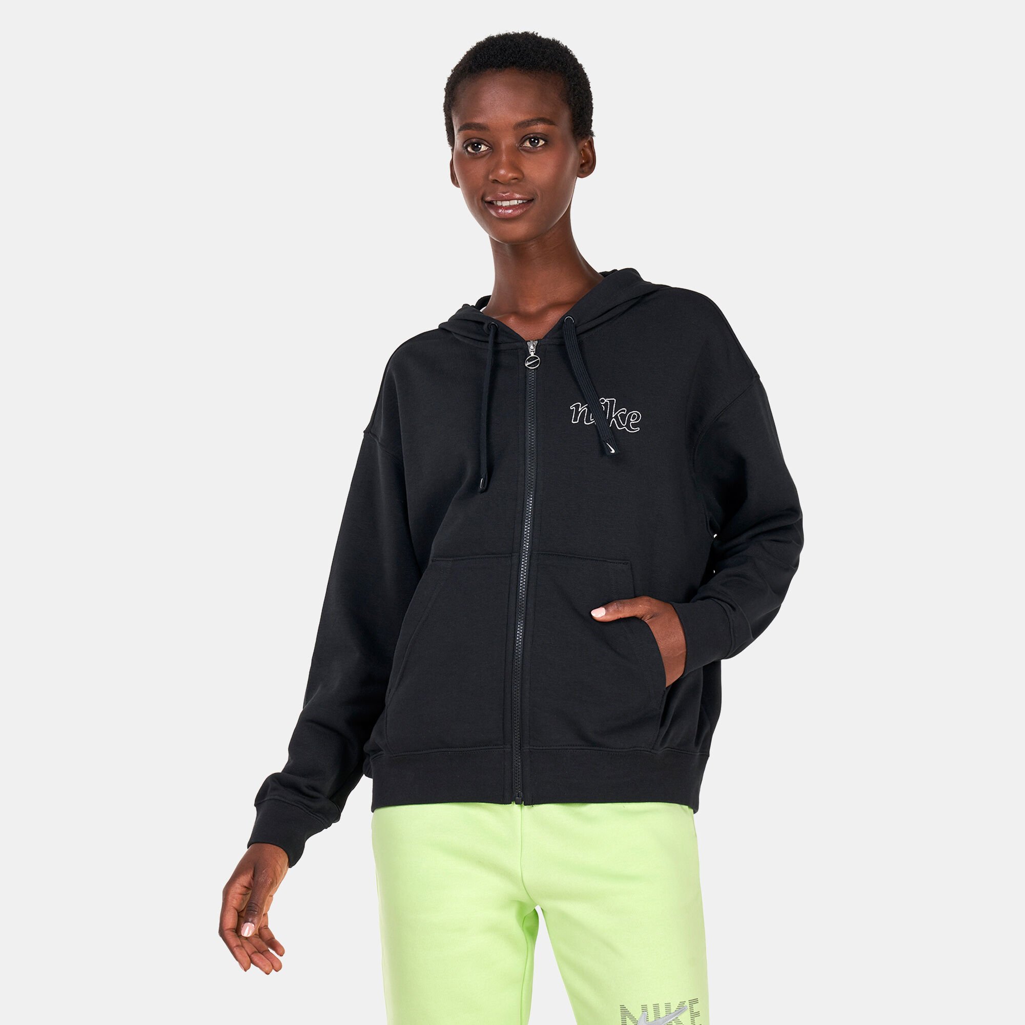Buy Nike Women s Dri FIT Get Fit Graphic Hoodie Black in KSA SSS