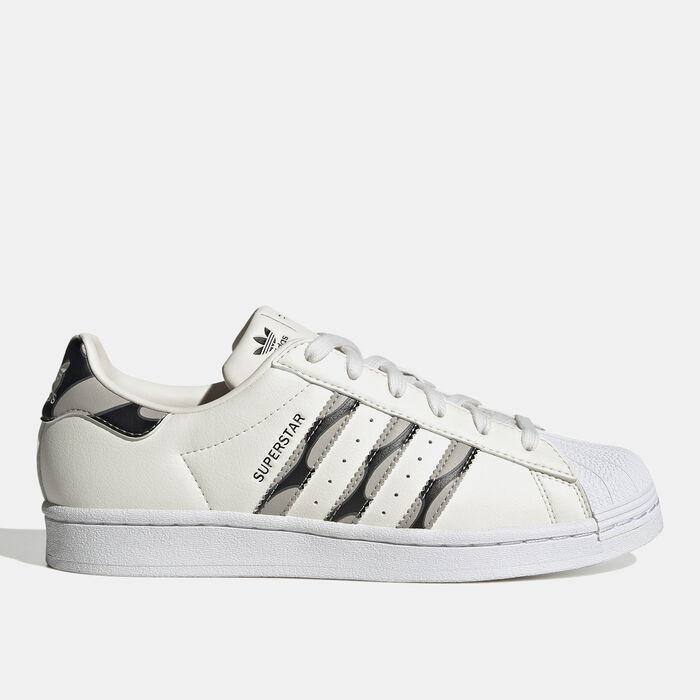 adidas Originals Women's x Marimekko Superstar Shoe Beige image number 0
