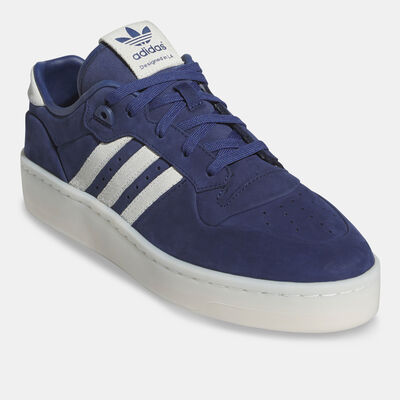adidas Originals Men's Rivarly Lux Low Shoes Blue adidas Originals Men's Rivarly Lux Low Shoes Blue