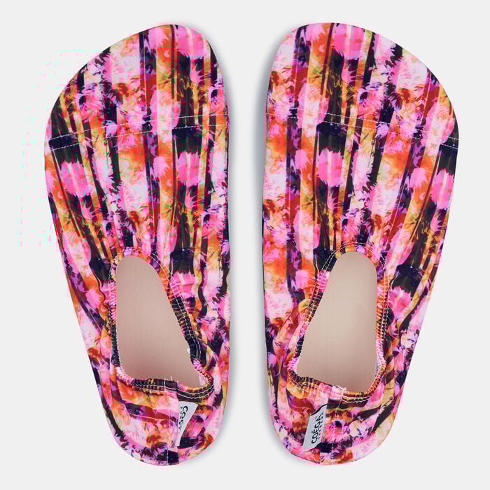 COEGA Women's Allover Print Pool and Beach Slip-On Shoes Pink COEGA Women's Allover Print Pool and Beach Slip-On Shoes Pink image number 0
