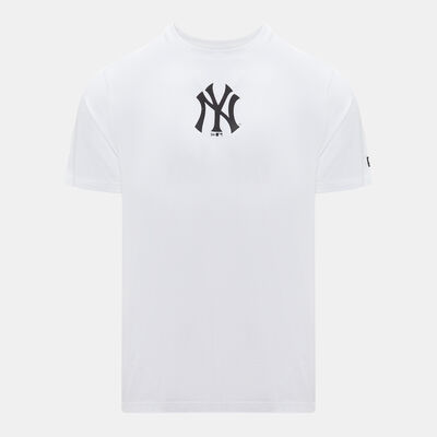 New Era Men's MLB New York Yankees Logo T-Shirt White