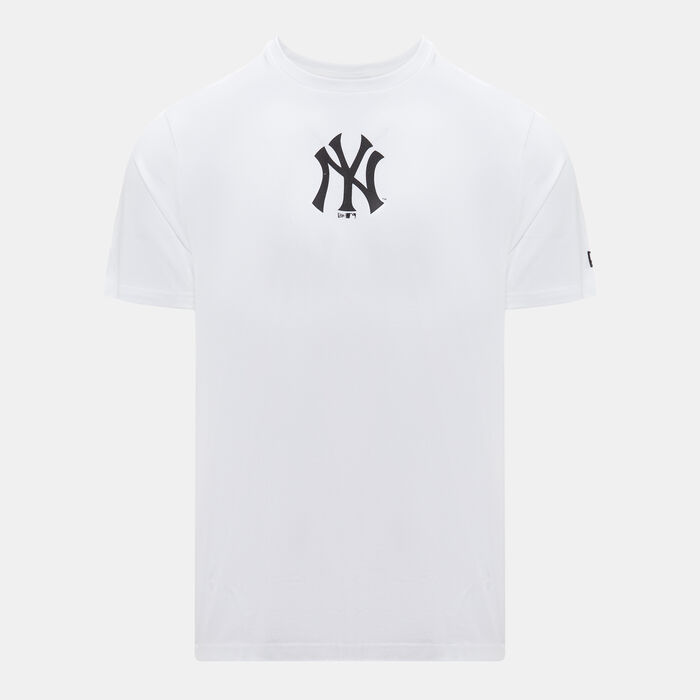New Era Men's MLB New York Yankees Logo T-Shirt White New Era Men's MLB New York Yankees Logo T-Shirt White image number 0