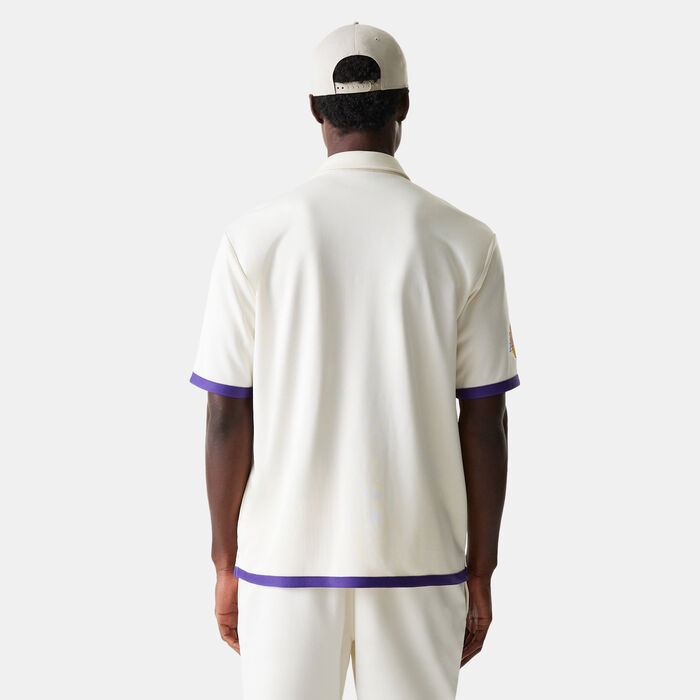 New Era Men's NBA LA Lakers Shirt White New Era Men's NBA LA Lakers Shirt White image number 1