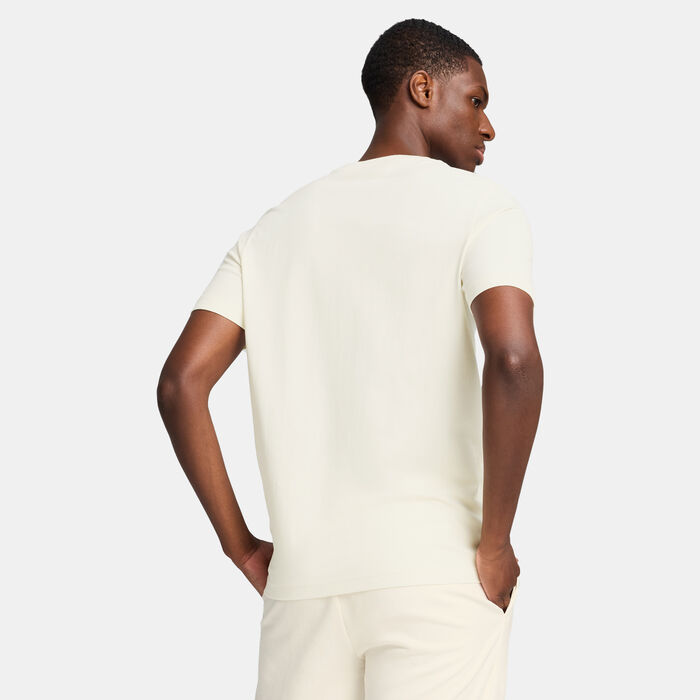 PUMA Men's Elevated T-Shirt Beige PUMA Men's Elevated T-Shirt Beige image number 1