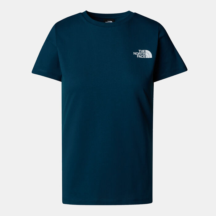 The North Face Women's Redbox T-Shirt Green The North Face Women's Redbox T-Shirt Green image number 0