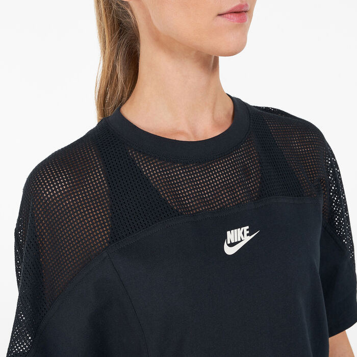 Nike sportswear mesh dress clearance