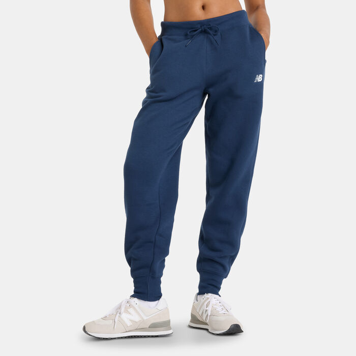 New Balance Women's Classic Core Fleece Pants Blue New Balance Women's Classic Core Fleece Pants Blue image number 0