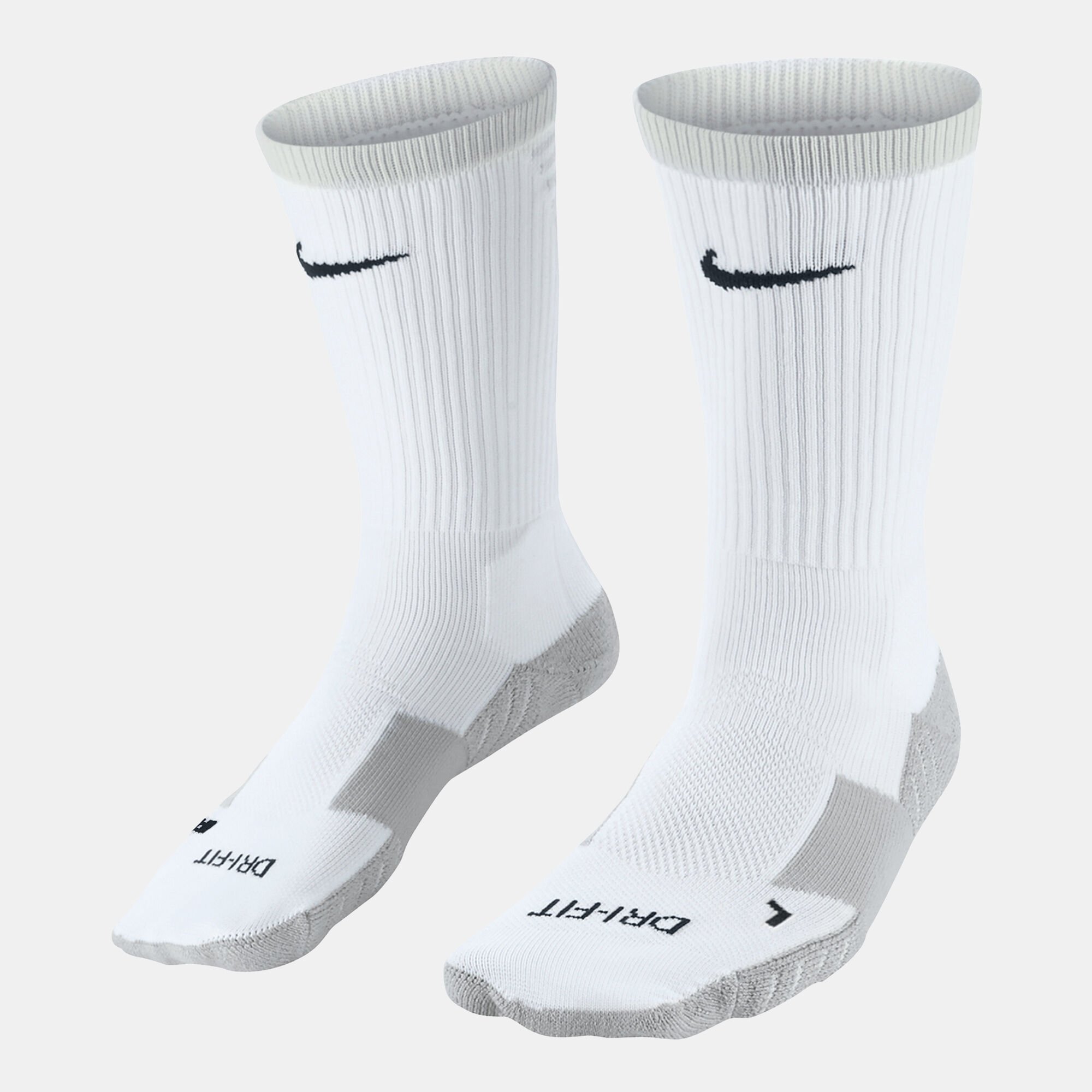 Nike Men s MatchFit Cush Crew Football Socks White in KSA SSS