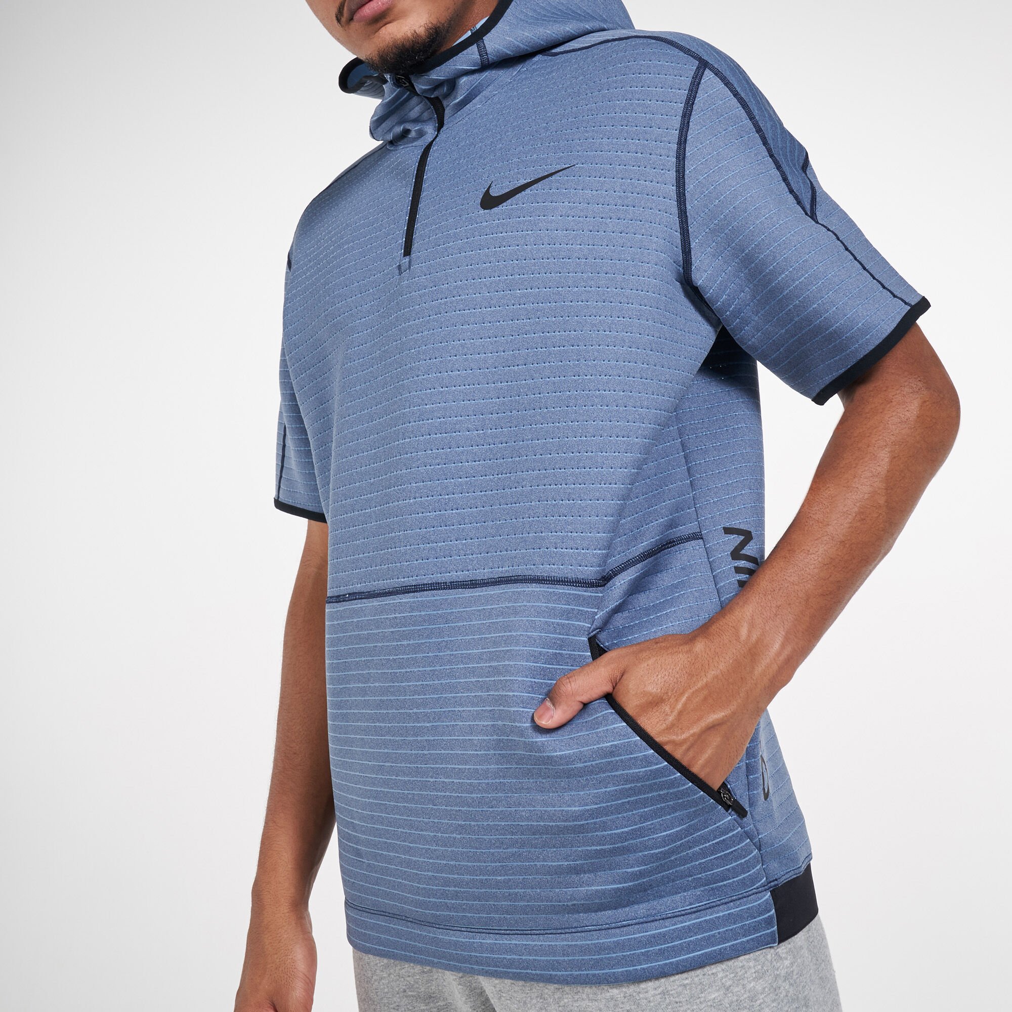 Mens short sleeve hoodie nike on sale