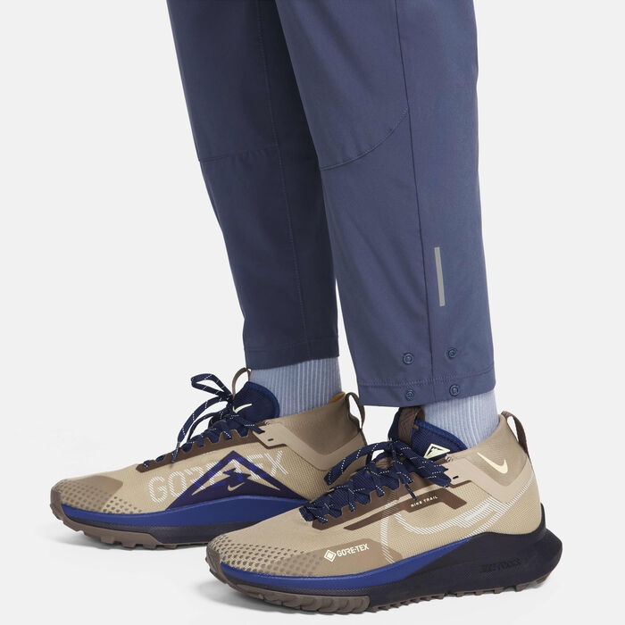 Nike Men's Trail Dawn Range Dri-FIT Running Trousers Blue Nike Men's Trail Dawn Range Dri-FIT Running Trousers Blue image number 4