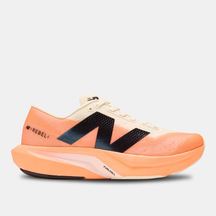 New Balance Women's FuelCell Rebel v4 Running Shoes Orange New Balance Women's FuelCell Rebel v4 Running Shoes Orange image number 0