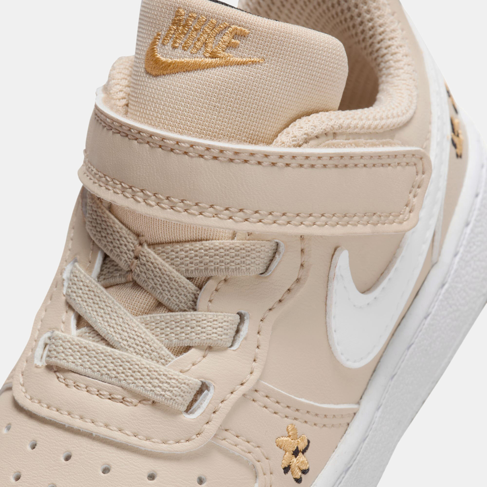 Infant khaki nike trainers hot sale