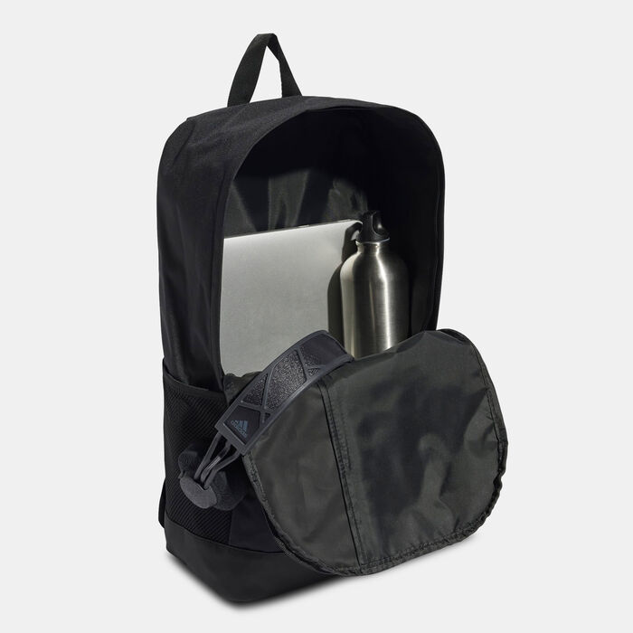 adidas Linear Backpack Black adidas Linear Backpack Black image number 3