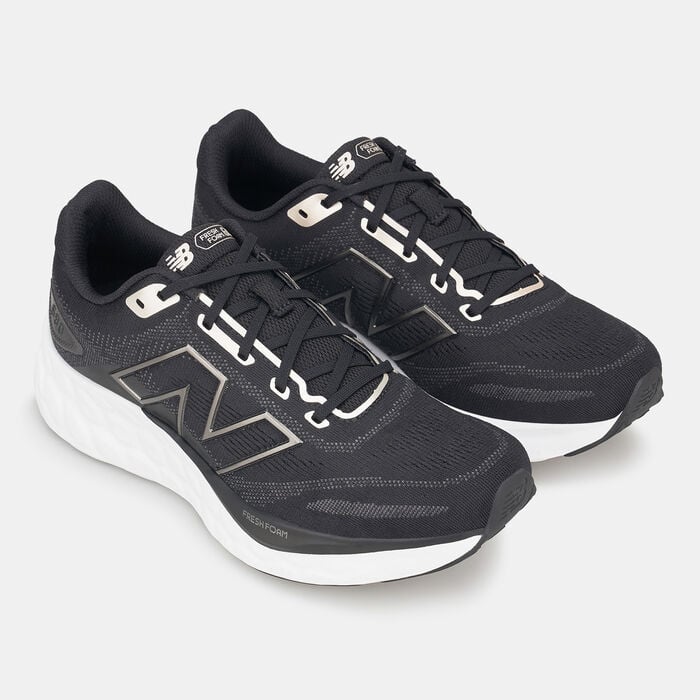New Balance Women's Fresh Foam 680v8 Running Shoes Black New Balance Women's Fresh Foam 680v8 Running Shoes Black image number 2