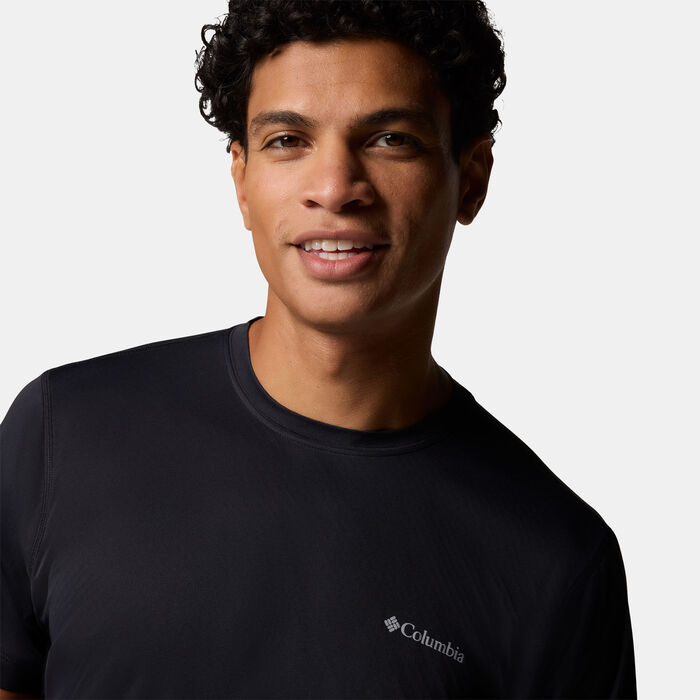Columbia Men's Zero Rules Light Technical Hiking T-Shirt Black Columbia Men's Zero Rules Light Technical Hiking T-Shirt Black image number 3