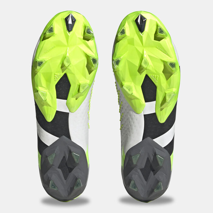 adidas Men's Predator Accuracy+ Firm Ground Football Shoe White image number 3