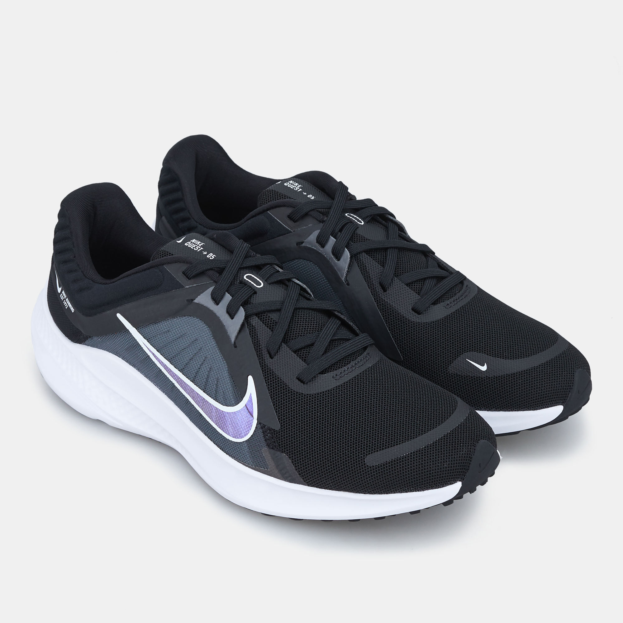 Buy Nike Women s Quest 5 Road Running Shoe Black in KSA SSS