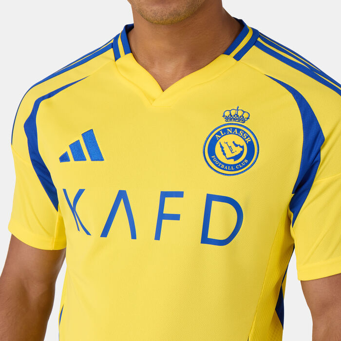 adidas Men's Al Nassr 24/25 Home Football Jersey yellow image number 3
