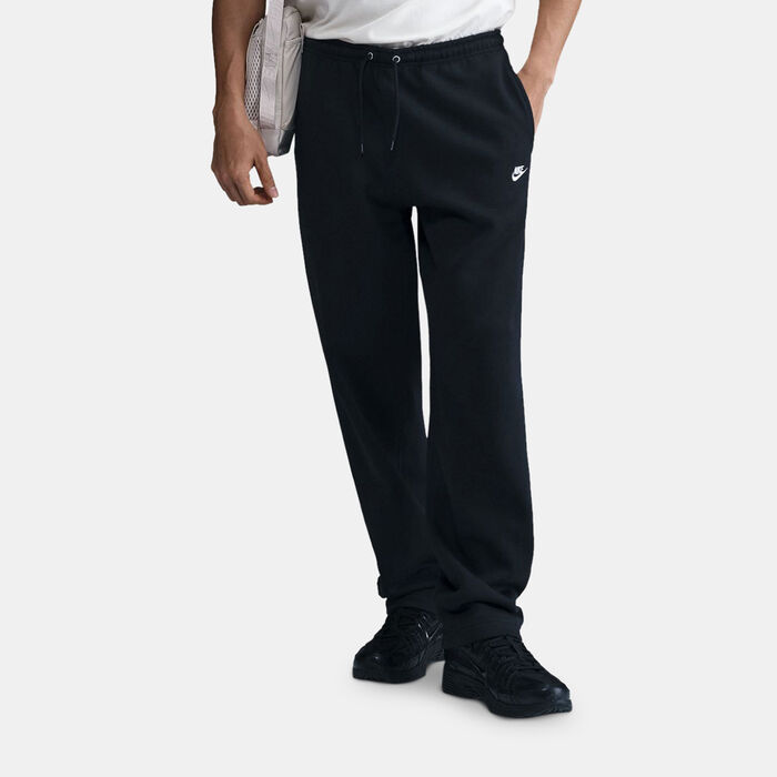 Nike Men's Club Open-Hem Pants Black Nike Men's Club Open-Hem Pants Black image number 0