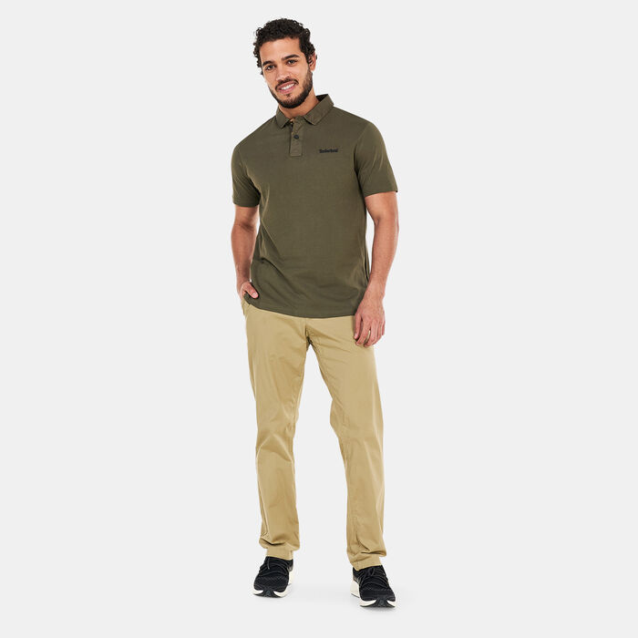 Timberland Men's Outdoor Heritage Seasonal Polo Shirt Green Timberland Men's Outdoor Heritage Seasonal Polo Shirt Green image number 2