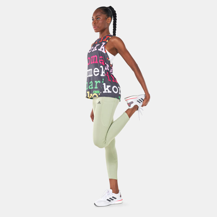 adidas Women's x Marimekko Training Tank Top Black image number 2