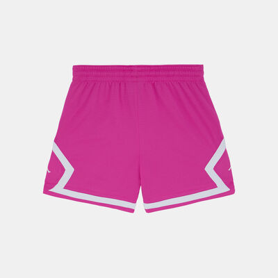 Jordan Kids' Dri-FIT Sport Diamond Basketball Shorts (Older Kids) Pink