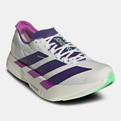 adidas Men's Adizero Adios Pro 4 Running Shoes White adidas Men's Adizero Adios Pro 4 Running Shoes White