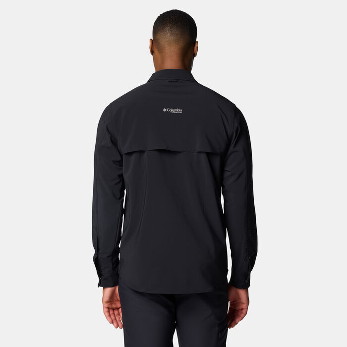 Columbia Men's Summit Valley Shirt Black Columbia Men's Summit Valley Shirt Black image number 1
