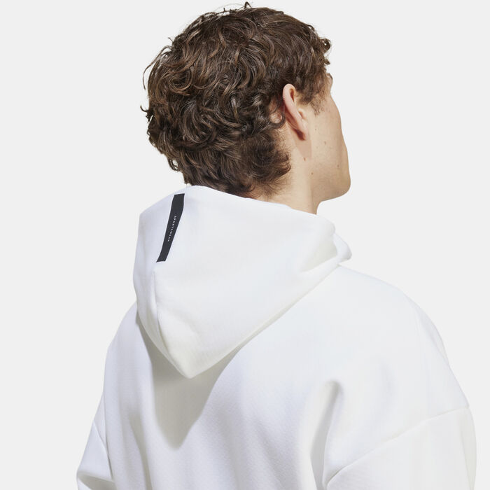 adidas Men's Z.N.E. Track Jacket White adidas Men's Z.N.E. Track Jacket White image number 4